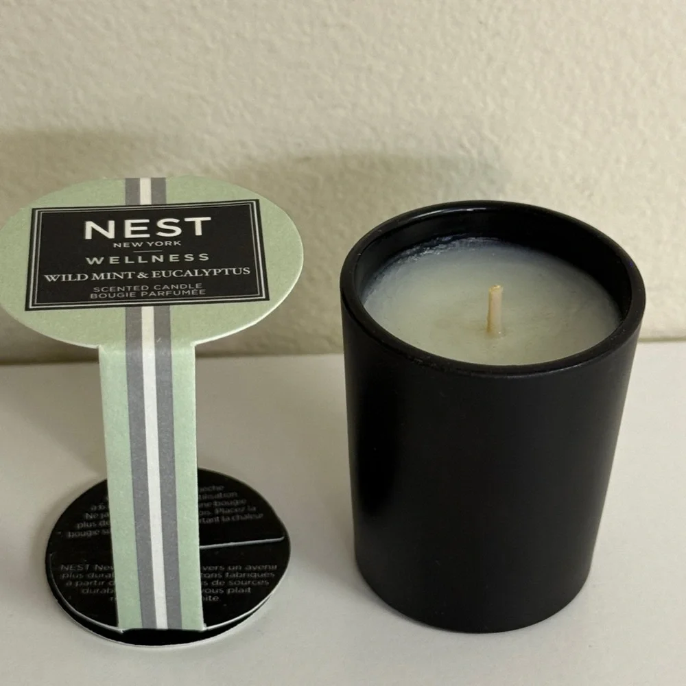 Nest New York: Bamboo Votive & Wild Mint / Eucalyptus Votive Candles - Picture 8 of 11